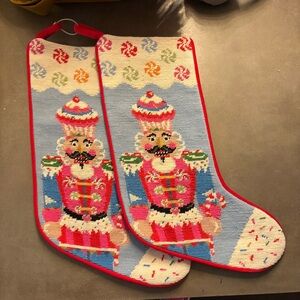 Glitterville Nutcracker Christmas Stockings